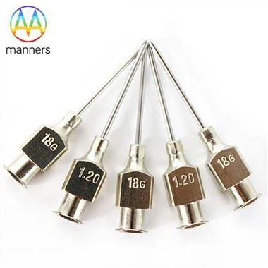 Veterinaarne roostevabast terasest süstlanõel