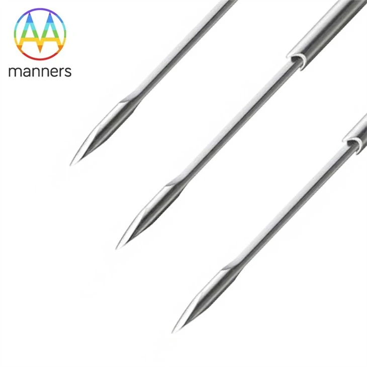 Stainless Steel Solid Three Bevel End Needle