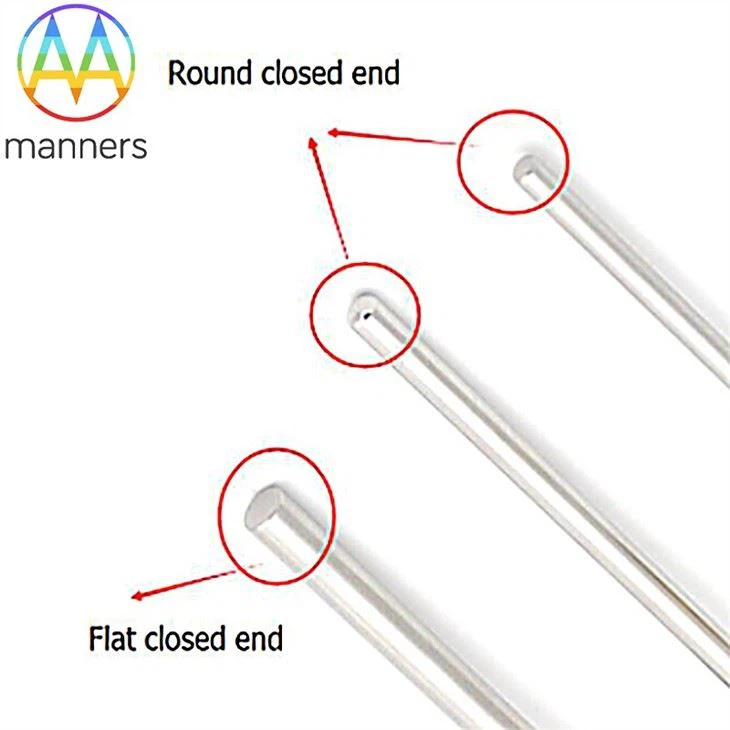 Stainless Steel One Round Closed End Tube For Sensor